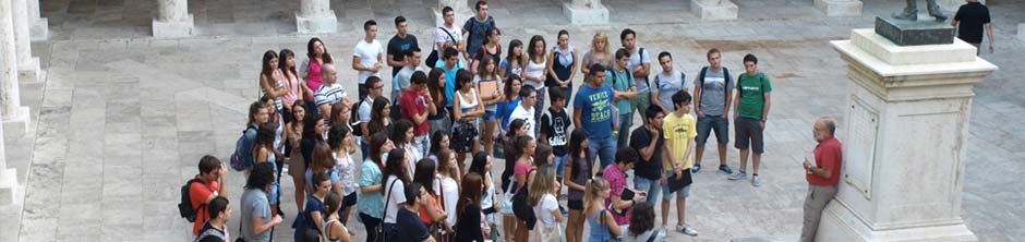 Voluntaris culturals al Claustre de La Nau
