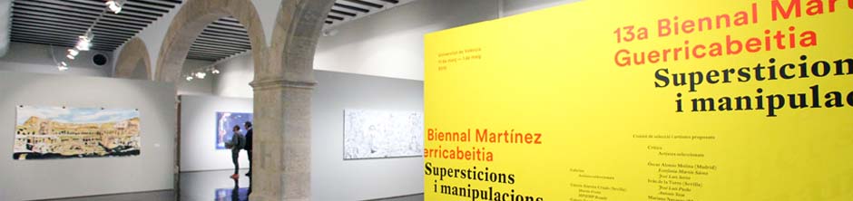 13a Biennal Martínez Guerricabeitia de la Universitat de València
